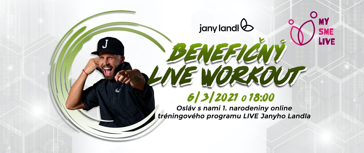 BENEFIČNÝ LIVE WORKOUT „Prvé narodeniny“